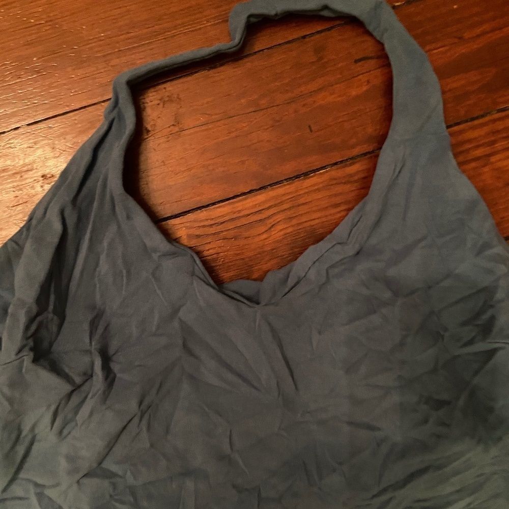 Aventure Teal Tank Top w/Bra Large - Picture 3 of 7